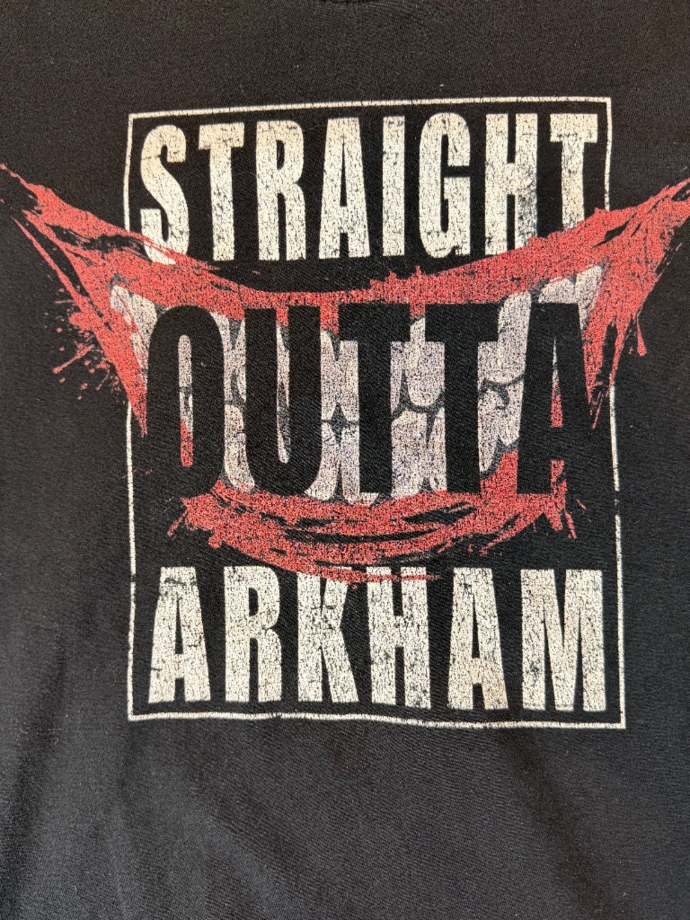 TeePublic Straight Outta Arkham Joker Batman DC Comics T Shirt Mens Large